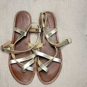 Gold Sandals